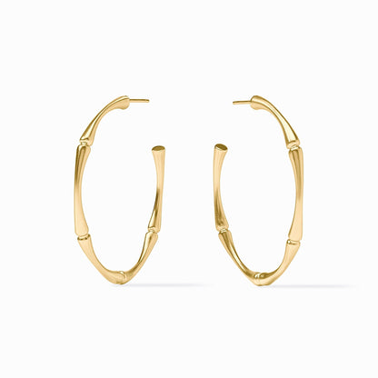 Bamboo Hoop in Gold