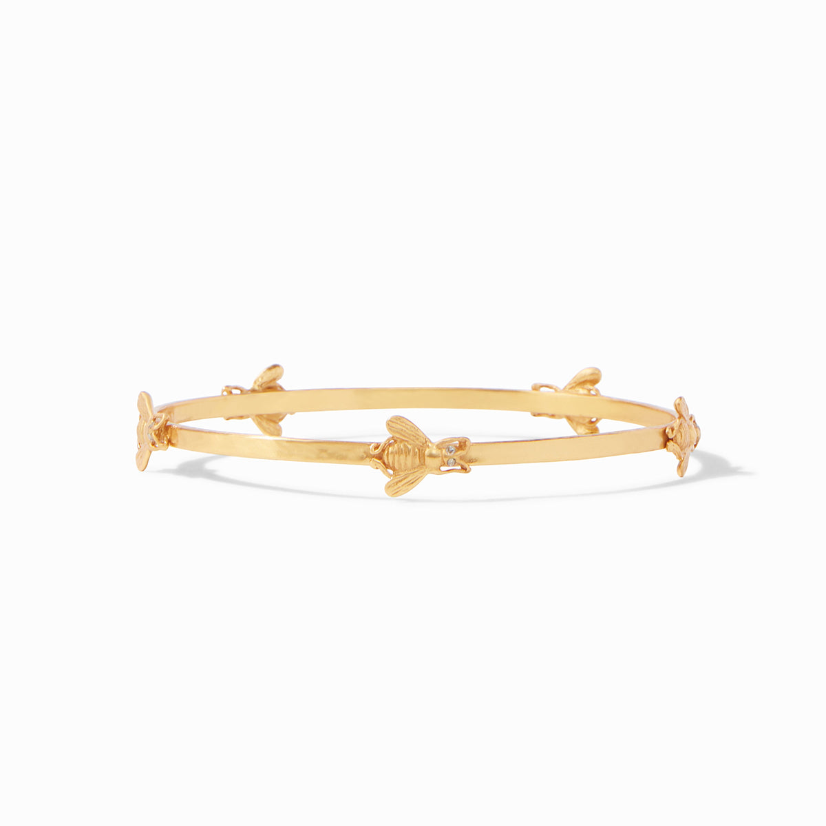 Bee Bangle in Cubic Zirconia