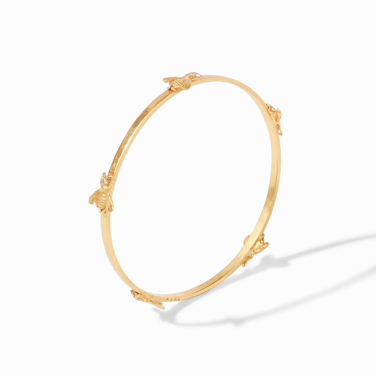 Bee Bangle in Cubic Zirconia