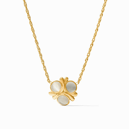 Cobblestone Delicate Necklace in Ivory Cat's Eye