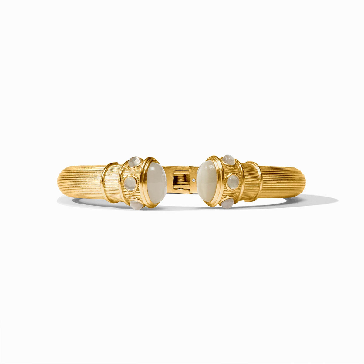 Cobblestone Demi Cuff in Ivory Cat's Eye
