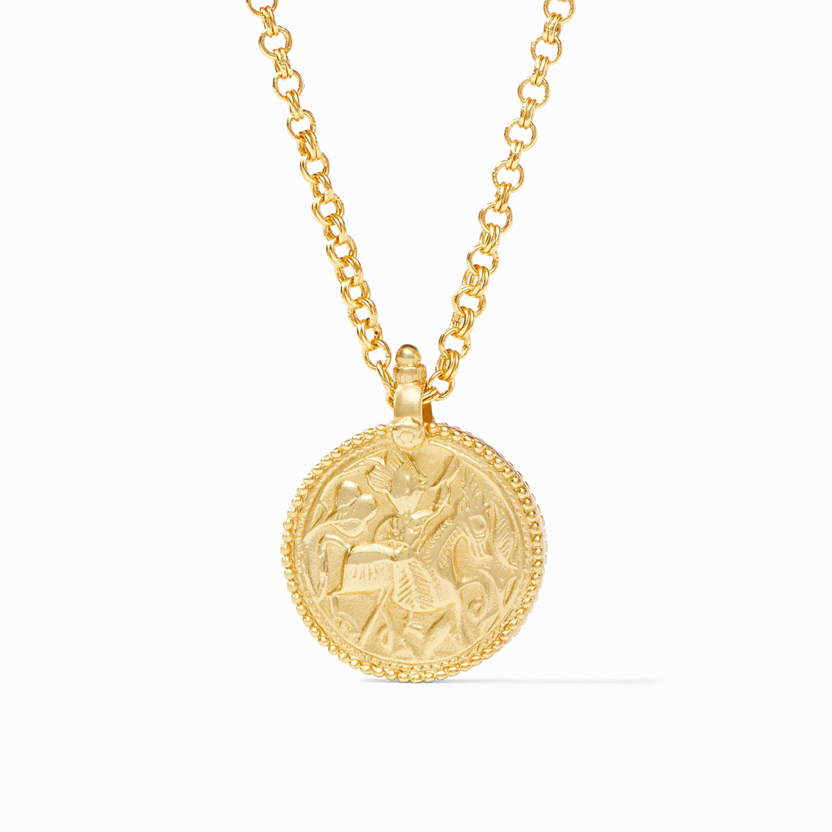 Coin Pendant in Gold