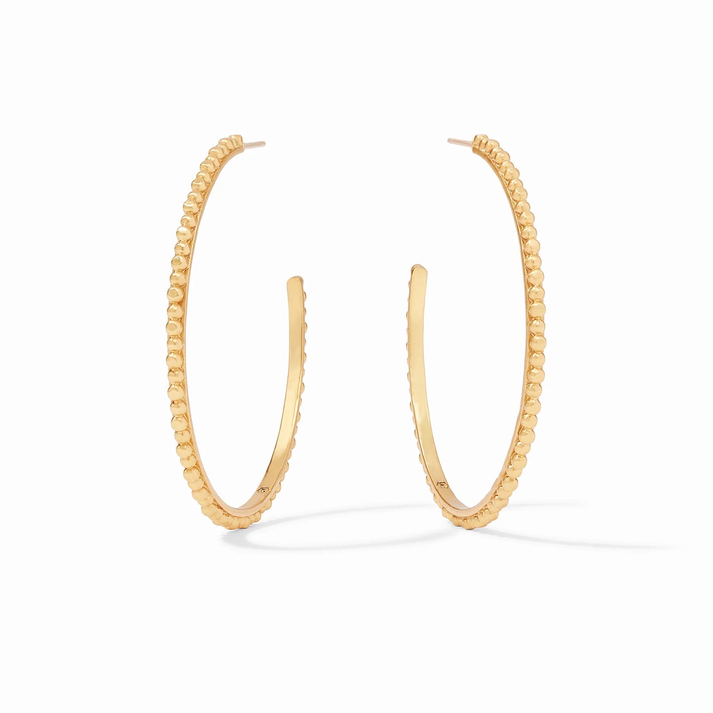 Colette Bead Hoop - Gold - XL