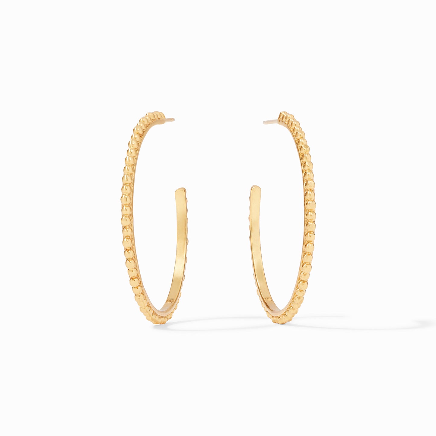 Colette Bead Hoop - Gold - Large