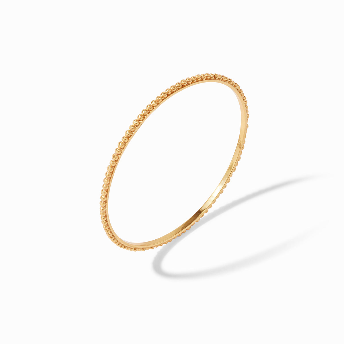 Colette Bead Bangle in Gold