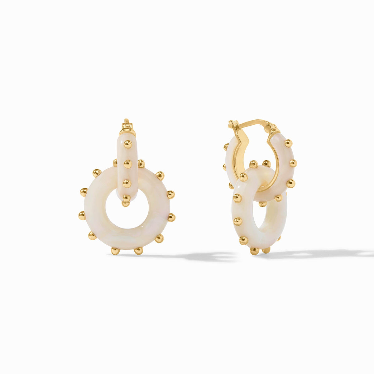 Colette 2-in-1 Earring in Alabaster