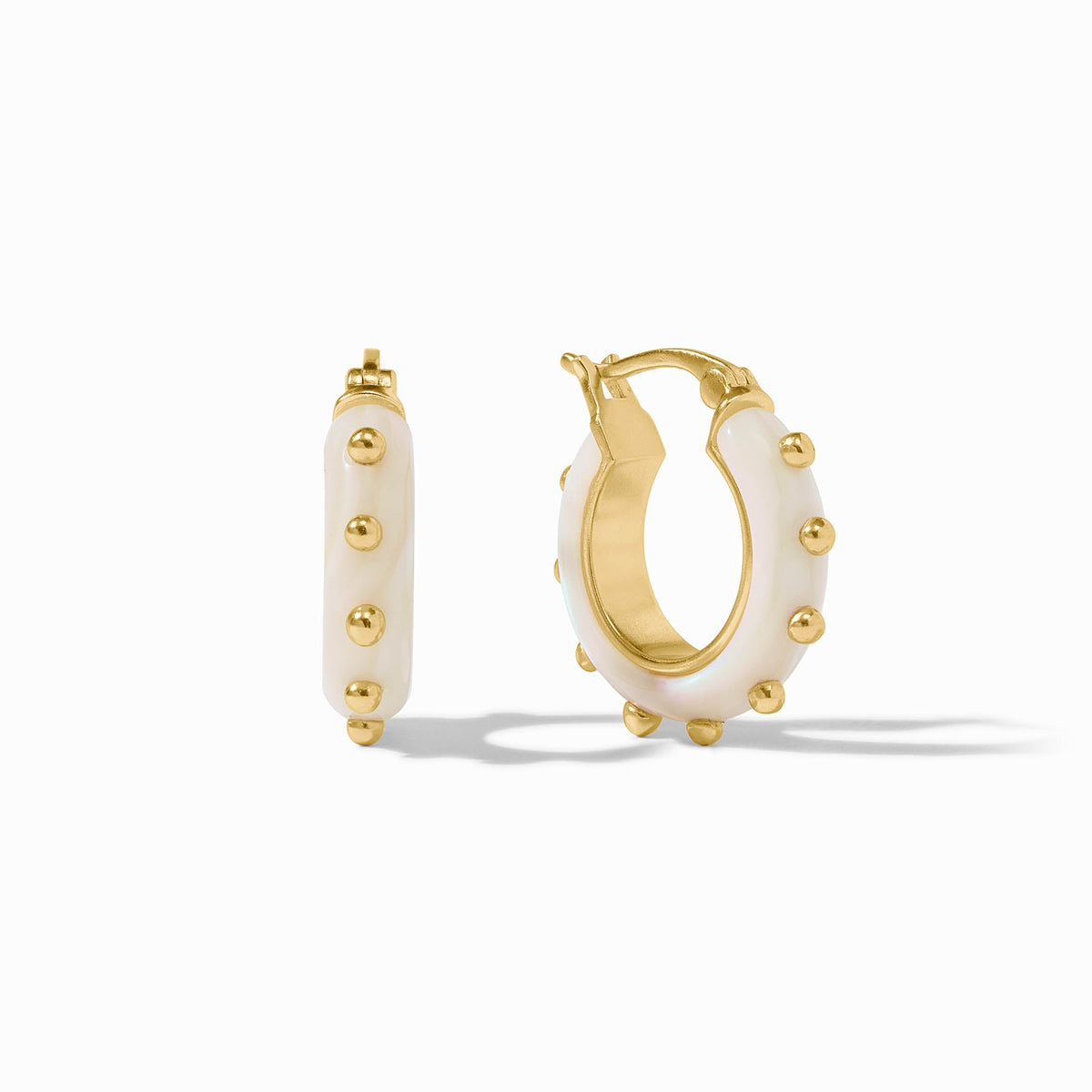 Colette 2-in-1 Earring in Alabaster