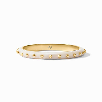 Colette Bangle in Alabaster