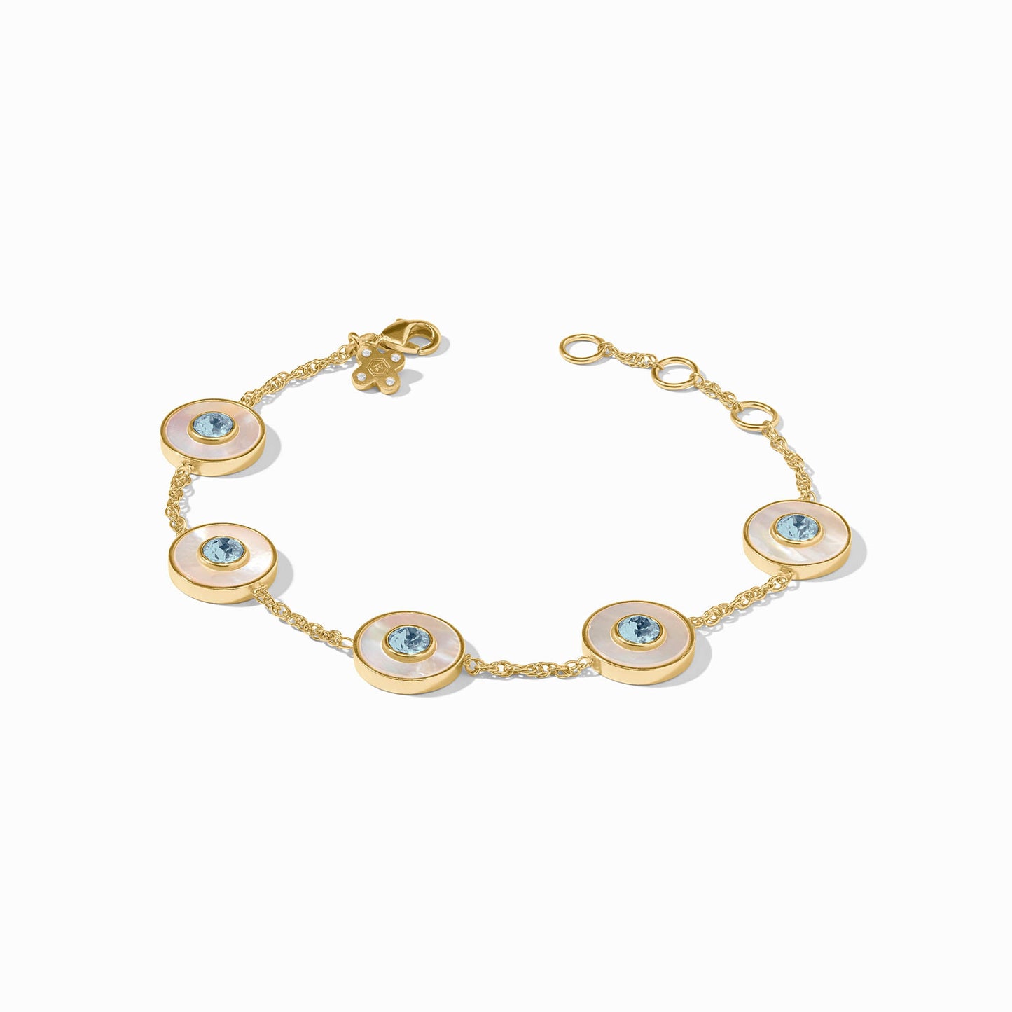 Colette Delicate Bracelet - Chalcedony Blue
