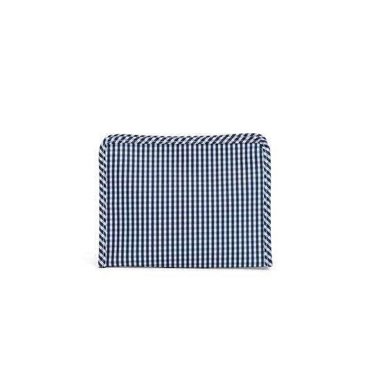 Roadie Medium Zip Pouch - Gingham Navy