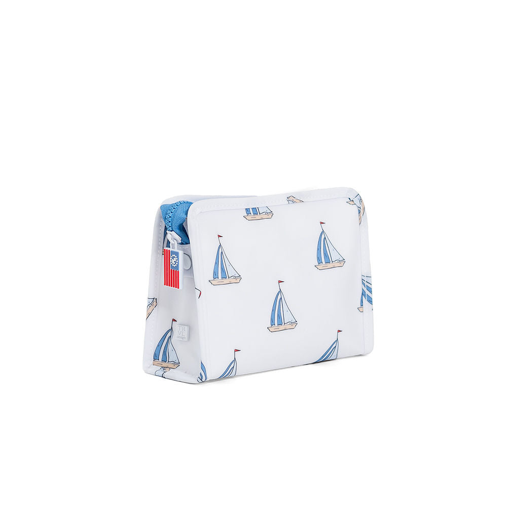 Roadie Medium Zip Pouch - Sail Away