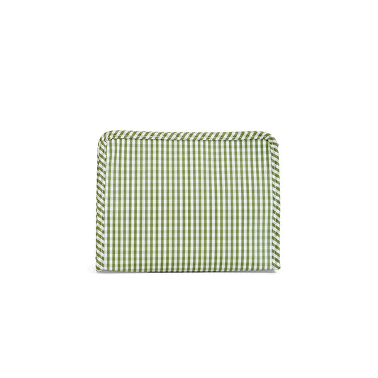 Roadie Medium Zip Pouch - Gingham Moss