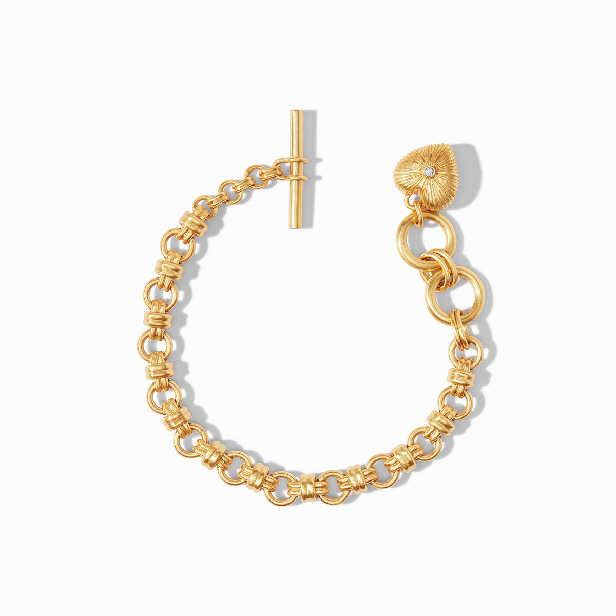 Esme Heart Bracelet in Cubic Zirconia