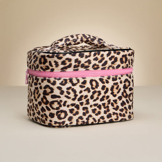 Leopard Pattern Print Pouch Bag Organizer