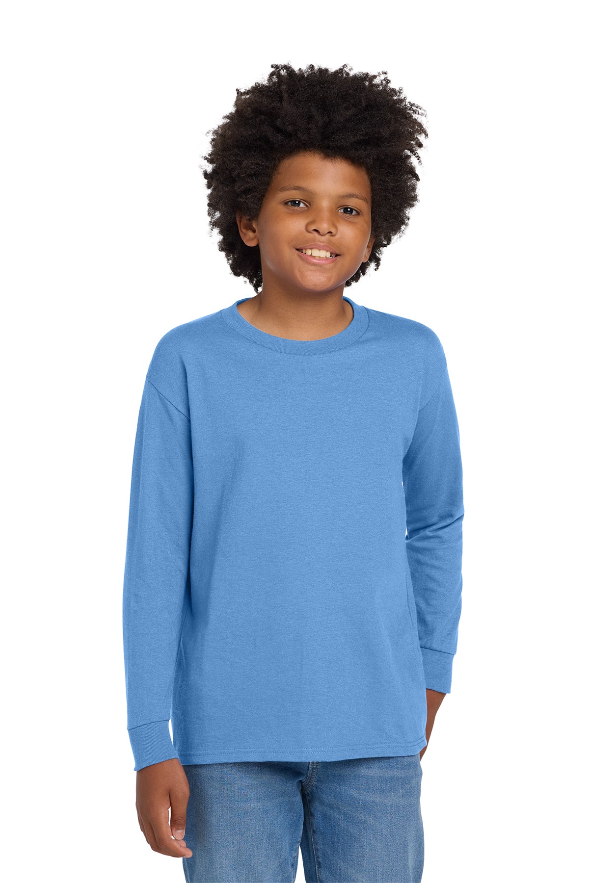 Gildan¨ Youth Heavy Cottonª 100% Cotton Long Sleeve T-Shirt