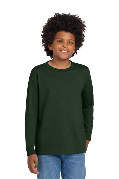 Gildan¨ Youth Heavy Cottonª 100% Cotton Long Sleeve T-Shirt
