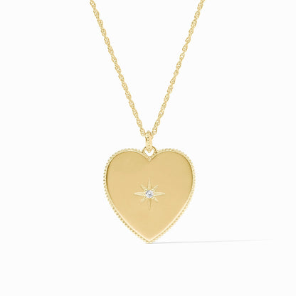 Heart Necklace in Cubic Zirconia