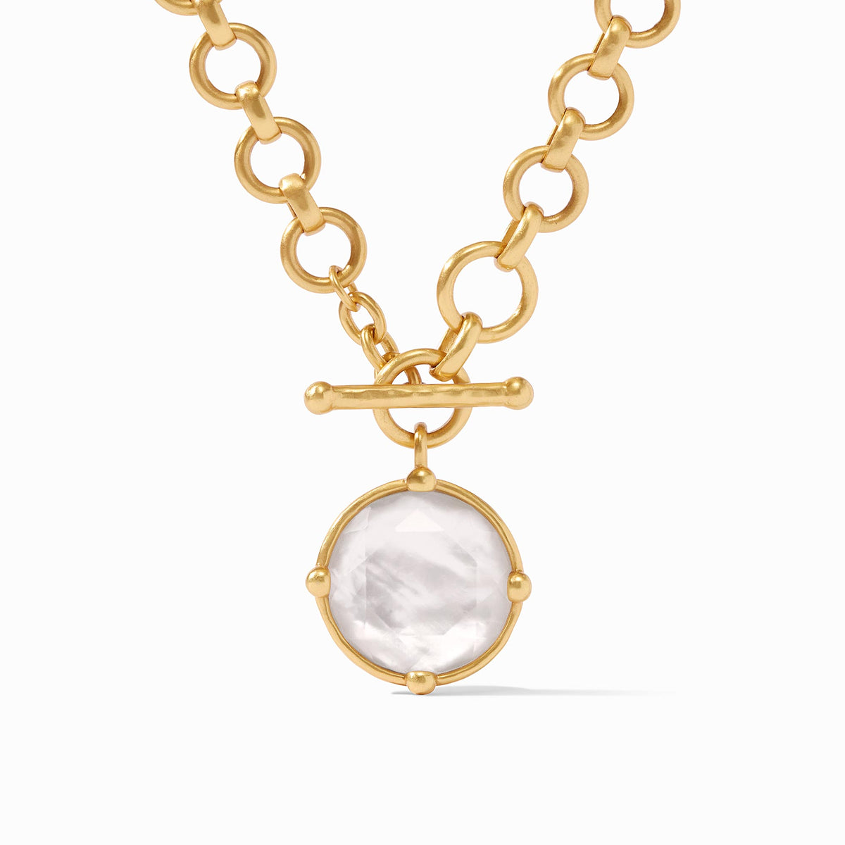 Honeybee Demi Necklace in Iridescent Clear Crystal