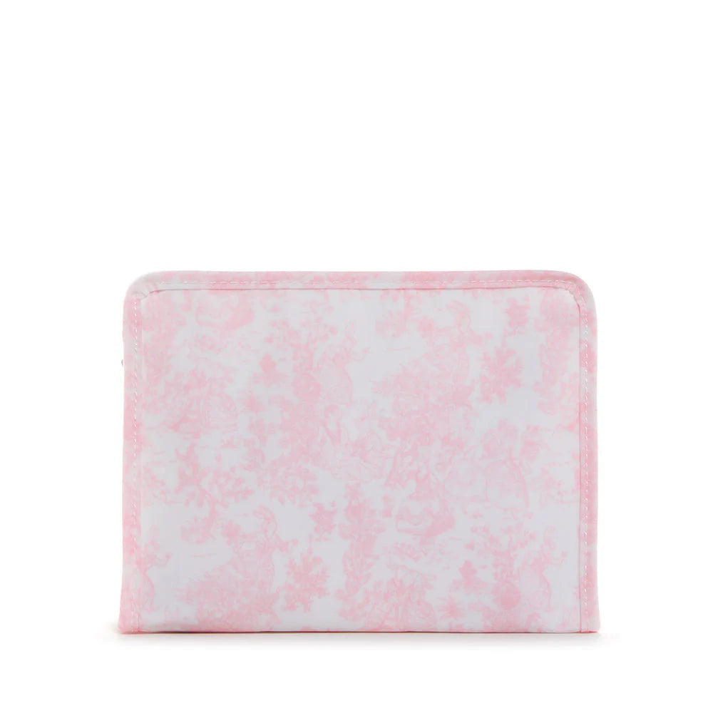 ROADIE LARGE Zip Pouch - BUNNY
  TOILE PINK