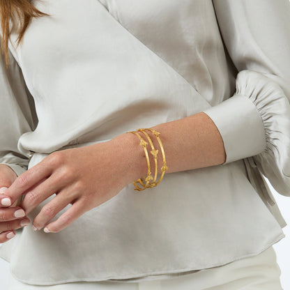 Bee Bangle in Cubic Zirconia
