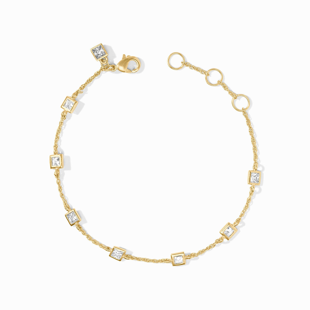 Jolie Delicate Bracelet in Cubic Zirconia
