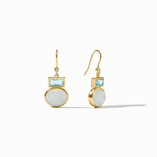 Jolie Midi Earring - Aquamarine Blue