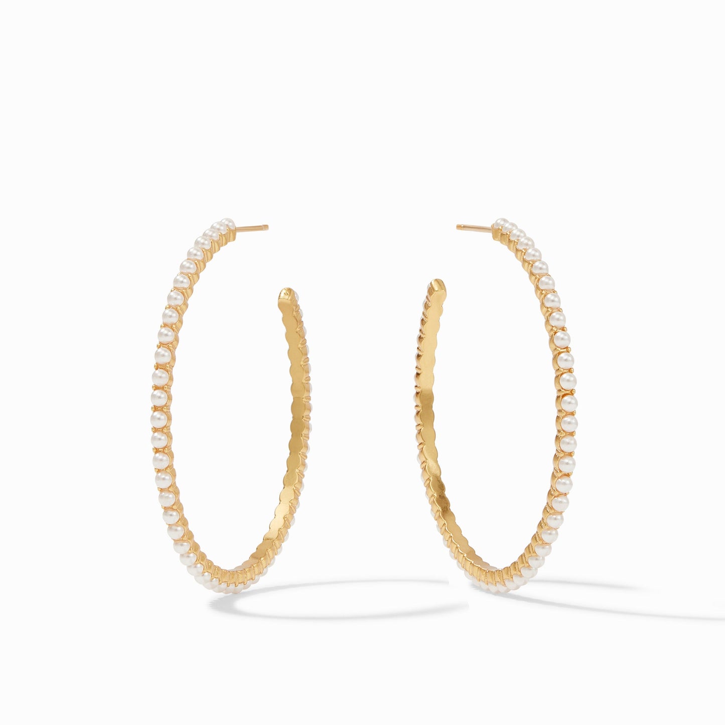 Juliet Hoop - Pearl - Large