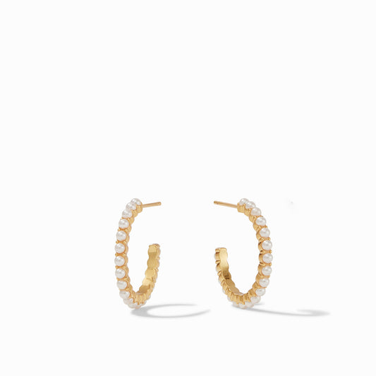 Juliet Hoop - Pearl - Small
