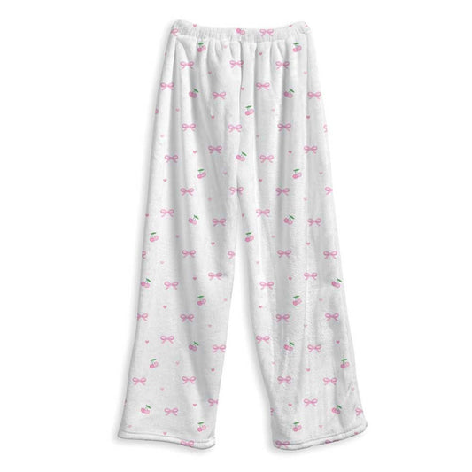 Bow & Tell Fuzzy Lounge Pants