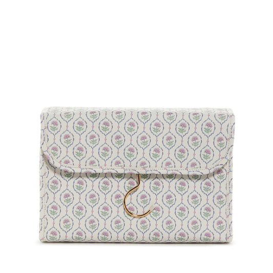 LUXE Hanging Toiletry ANTIBES with Navy Pinstripe Liner