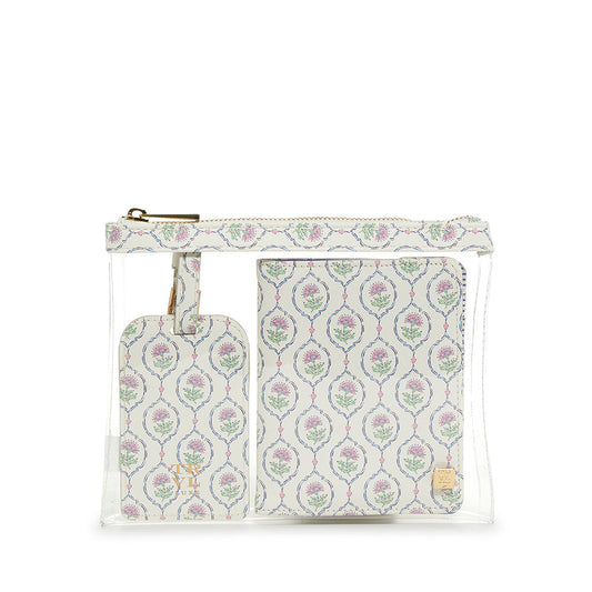 Luxe Saffiano Trvl 3pc Set - Antibes