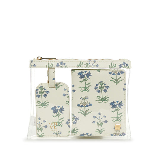 Luxe Saffiano Trvl 3pc Set - Provence