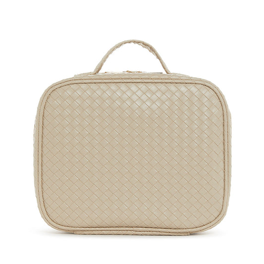 Luxe Trvl2 Cosmetic Toiletry Case - Woven Sand