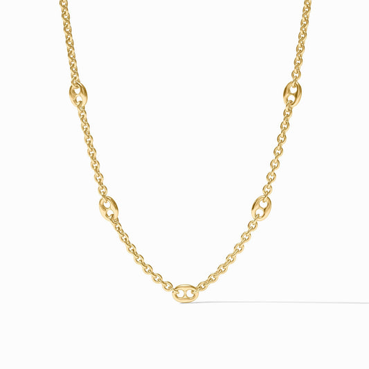 Laguna Delicate Station Necklace - Gold