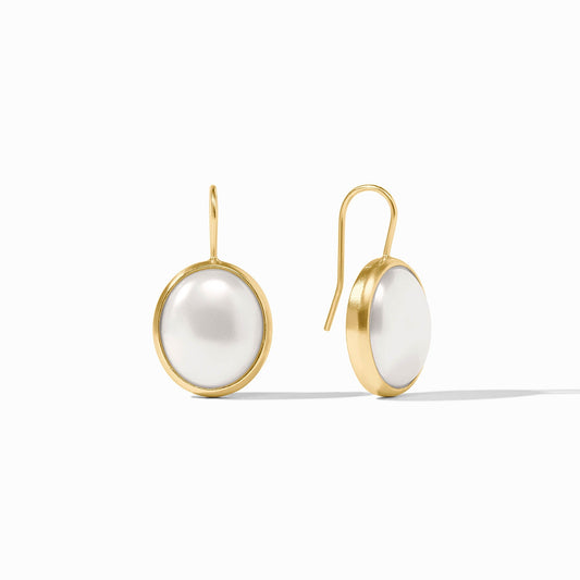 Laguna Stone Earring - Pearl