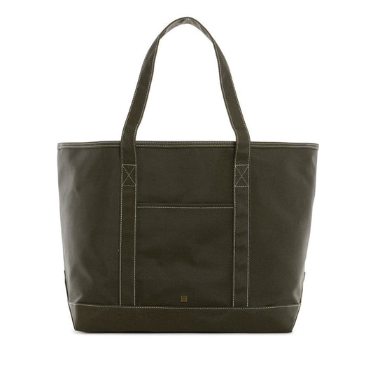 MAXI TOTE - COATED CANVAS Large OLIVE