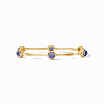 Milano Luxe Bangle in Iridescent Tanzanite Blue