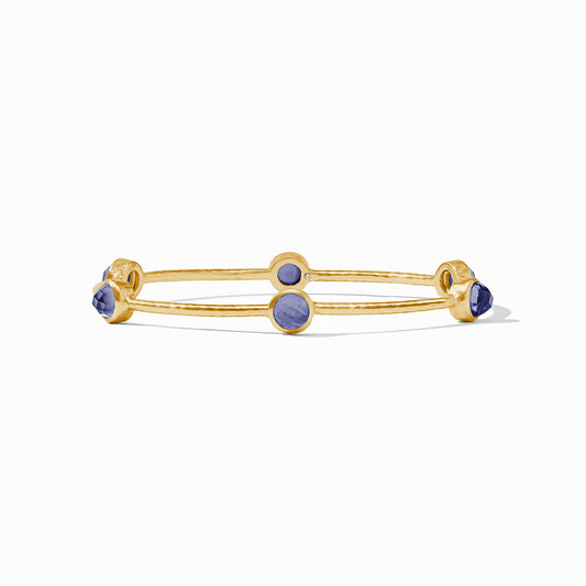 Milano Luxe Bangle in Iridescent Tanzanite Blue