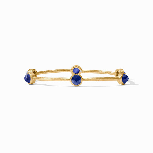 Milano Luxe Bangle in Iridescent Sapphire Blue