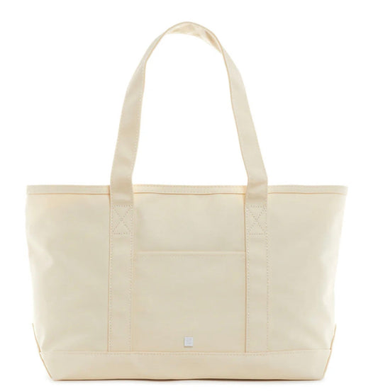 MEDIUM TOTE - COATED CANVAS
  NATURAL