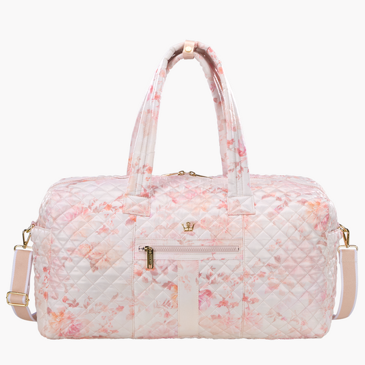 Oliver Thomas - 24 + 7 Weekender Duffle-Petal Pink Rose Print