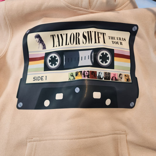 Taylor Ears Cassette Rose Youth Hoodie