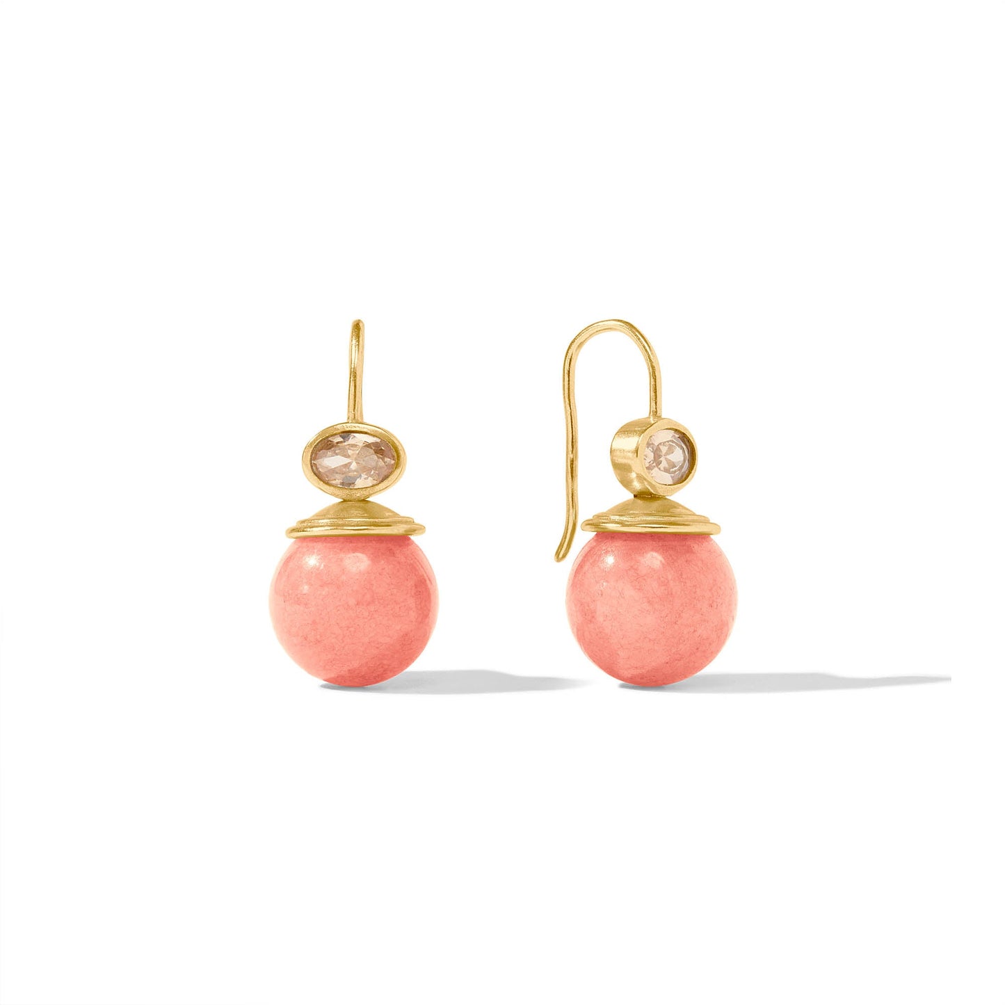 Portofino Demi Earring - Melon Jade