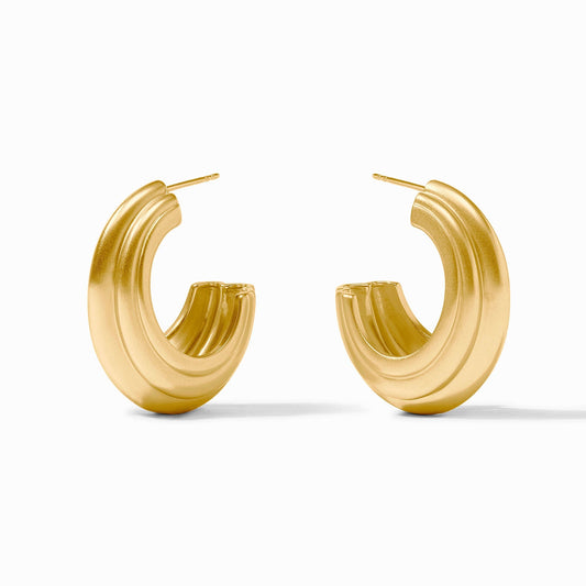 Portofino Statement Hoop - Gold - Medium