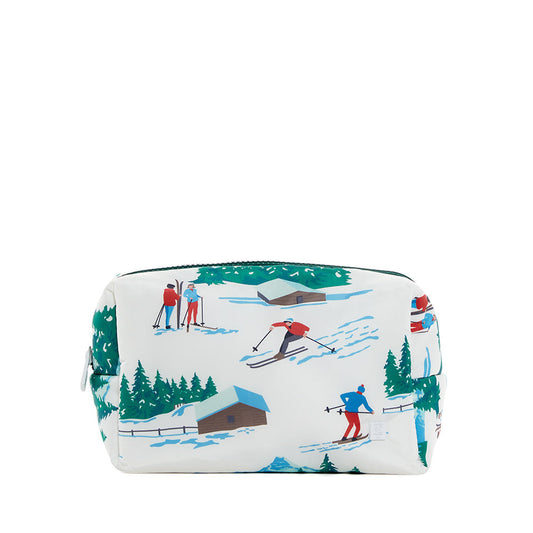 Luxe Ski Puffer Cosmetic Bag - Hit the Slopes