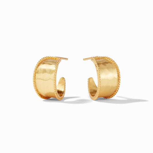 Savoy Hoop - Gold - Small