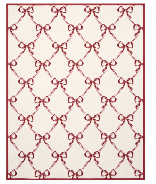 December Bows Blanket-Original Size