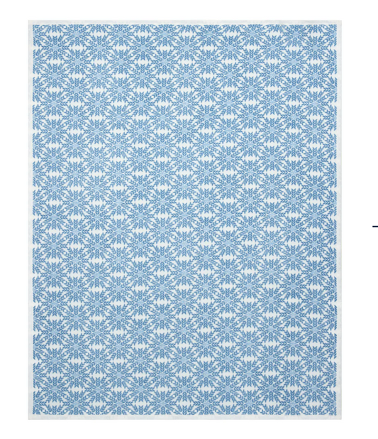 Nordic Frost Blanket