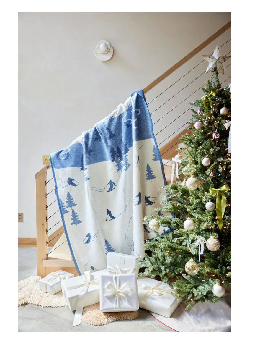 Ski First Tracks Blanket