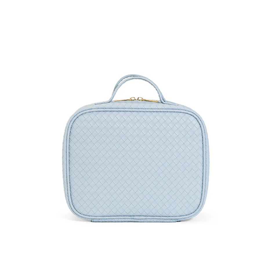 LUXE TRVL2 Cosmetic Toiletry Case - WOVEN SURF